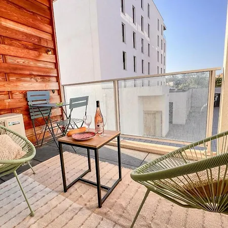 Gina - Modern Luminous Balcony - By Tgb Apartment Ajaccio  Exterior photo